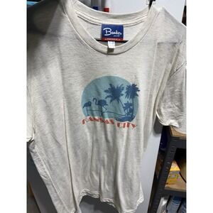 Vtg Bunker Kansas City‎ Gray XL T Shirt
